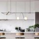 Designer led island restaurant chandelier light luxury high-end