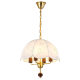 French medieval fabric restaurant chandelier American retro field