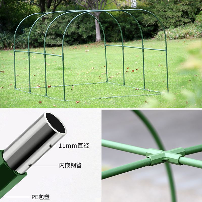 暖房花架多肉保温花房暖棚防风防晒防雨植物保暖花棚支架蔬菜大棚