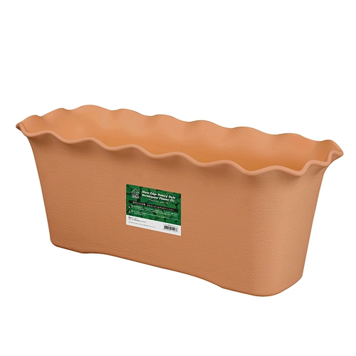 Прямоугольный пластиковый цветочный горшок на солнечной энергии для домашнего использования