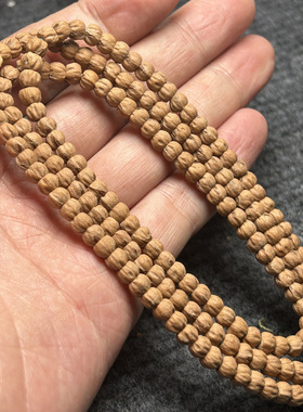 顺纹佛珠手链高密度百香籽