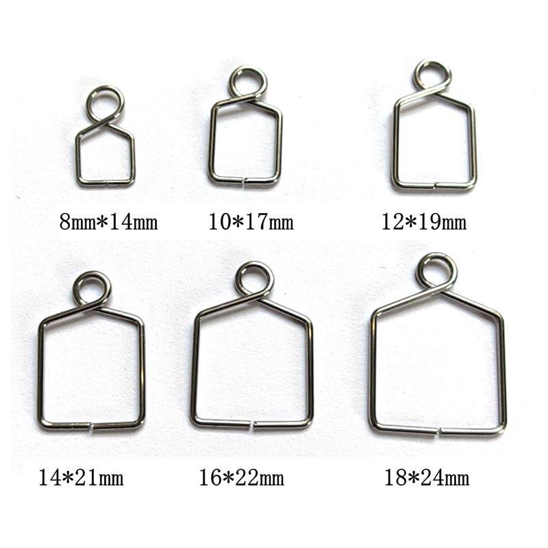 304不锈钢门字扣吊扣水晶灯球水晶珠帘及灯饰挂吊坠专用配件DIY饰,淘宝优惠券,粉丝福利购,淘宝优惠卷