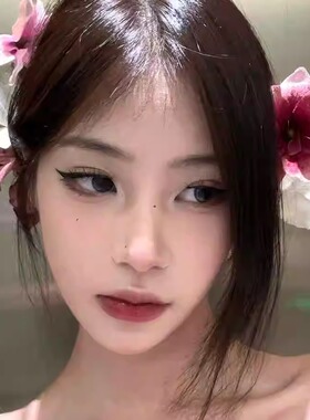 布艺走秀头花绽放蝴蝶兰花朵发夹