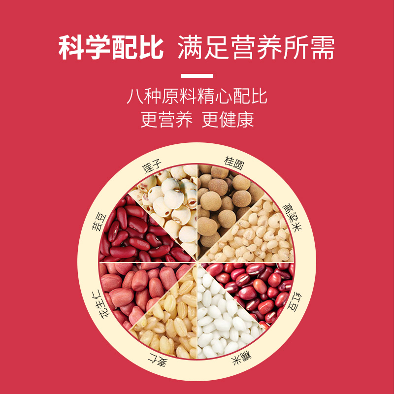 同福碗粥早餐即食方便速食桂圓蓮子八寶粥整箱300g*12食品美食_同福食品旗艦店_糧油調味_速食_干貨_烘焙