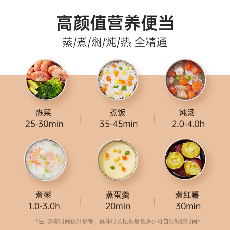 乐扣注水电热饭盒小型保温饭盒办公室加热饭盒上班族热饭神器