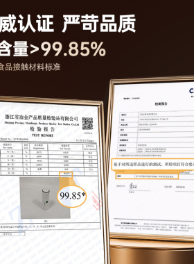 乐扣纯钛便携式烧水壶恒温保温杯婴儿外出冲泡奶杯旅行便携烧水杯