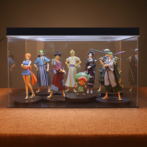 海贼王手办盲盒模型 尼卡路飞 索隆玩偶 七武海艾斯摆件公仔礼物 - 图0