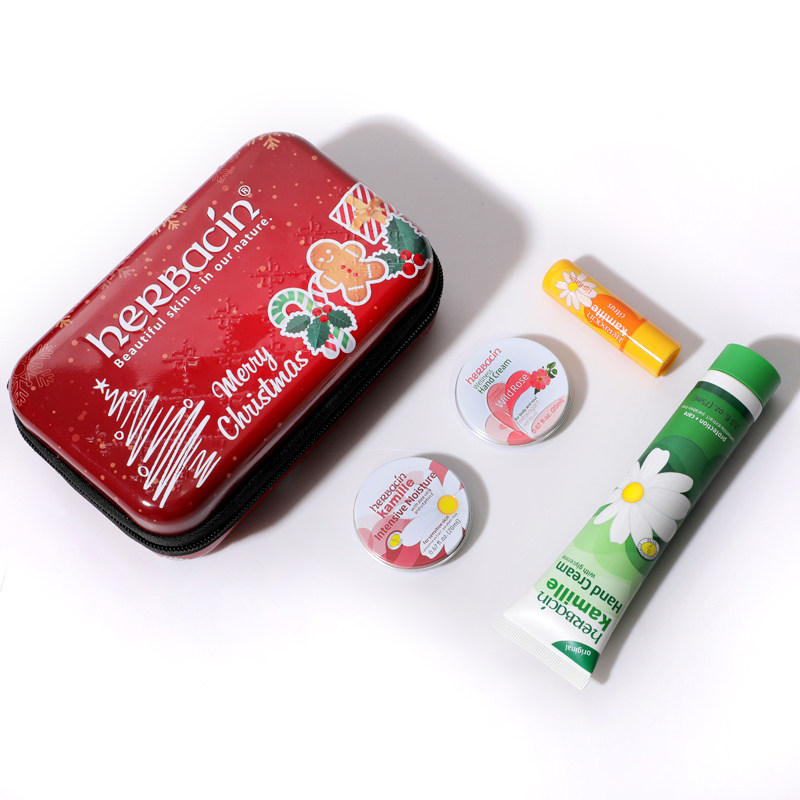 生日礼物德国小甘菊护手霜套装礼盒 herbacin化妆品护手霜