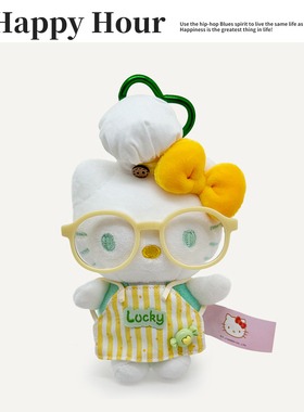正版hellokitty毛绒公仔挂件