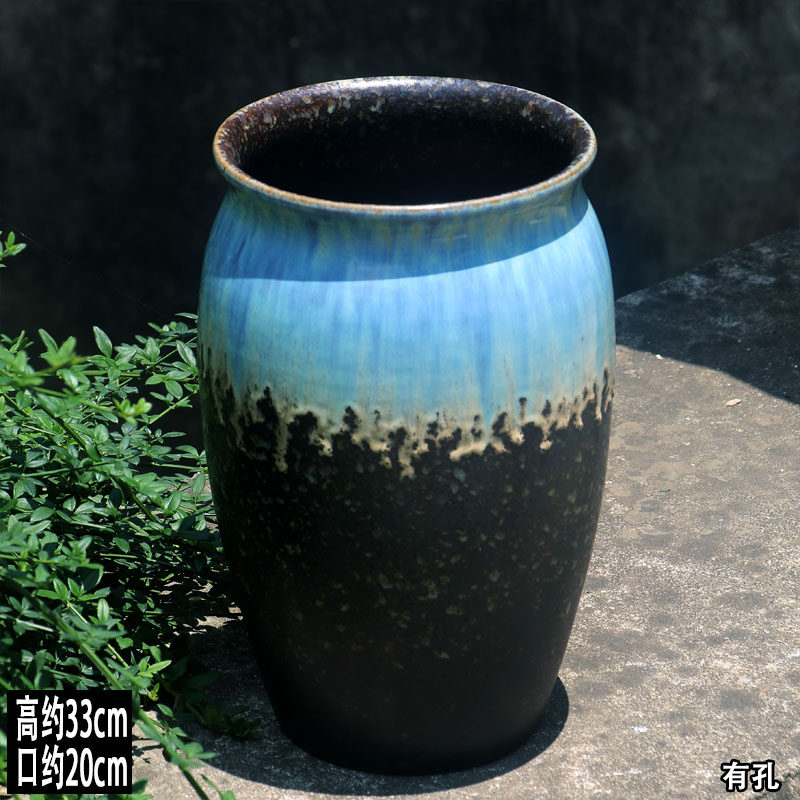 粗陶透气花盆陶瓷多肉盆高筒陶罐三角梅冬青陶盆蕙兰盆景盆宜兴盆,淘宝优惠券,粉丝福利购,淘宝优惠卷