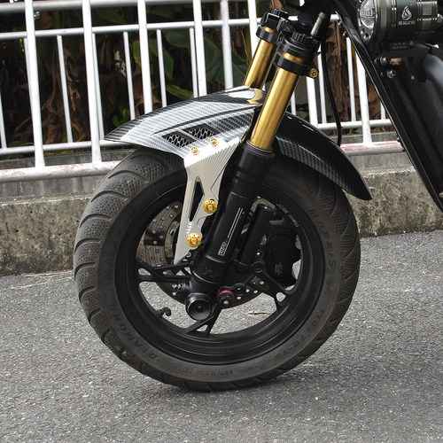 适用九号机械师M95c电动车改装前挡泥板小牛MQIL/N1S/U+挡水板瓦 - 图1