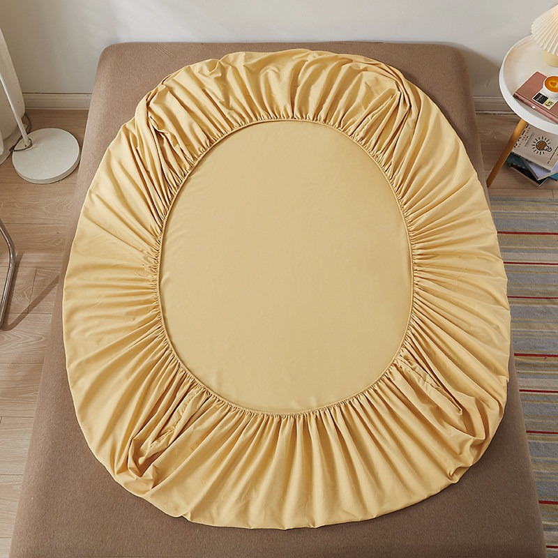 纯棉床笠单件全棉床套席梦思保护套防尘薄乳胶纯色防滑加高床垫罩,淘宝优惠券,粉丝福利购,淘宝优惠卷