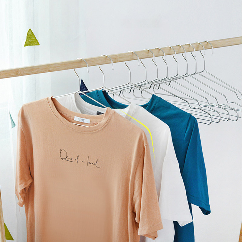 304不锈钢衣架家用挂衣服加粗凉衣架子收纳晾晒衣架加厚衣撑子,淘宝优惠券,粉丝福利购,淘宝优惠卷