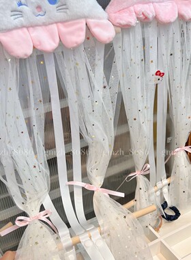 女孩发夹收纳挂墙装饰儿童房装饰