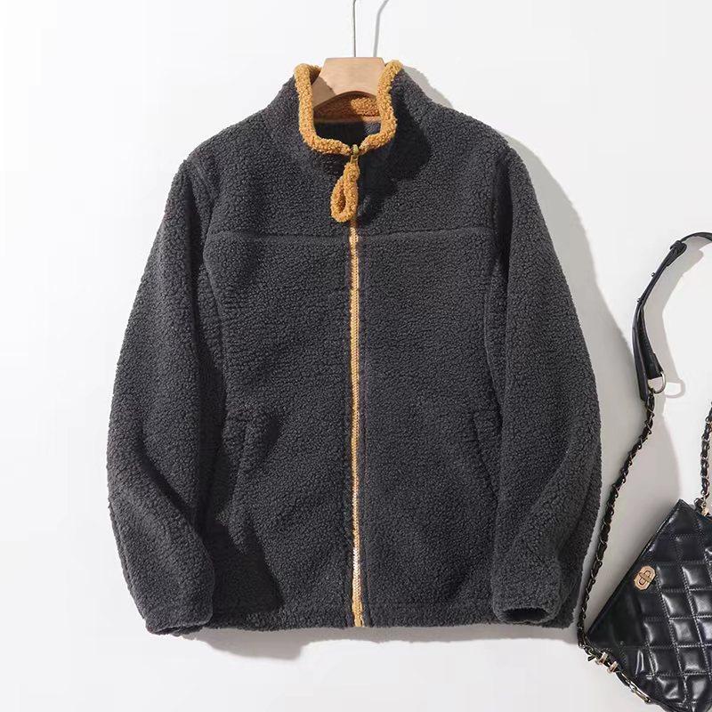 [暖宝宝颗粒]冬两面穿羊毛颗粒绒保暖户外防风藏肉立领厚外套7777,淘宝优惠券,粉丝福利购,淘宝优惠卷