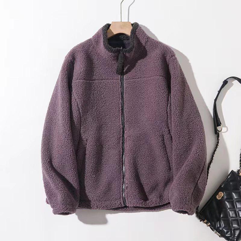 [暖宝宝颗粒]冬两面穿羊毛颗粒绒保暖户外防风藏肉立领厚外套7777,淘宝优惠券,粉丝福利购,淘宝优惠卷