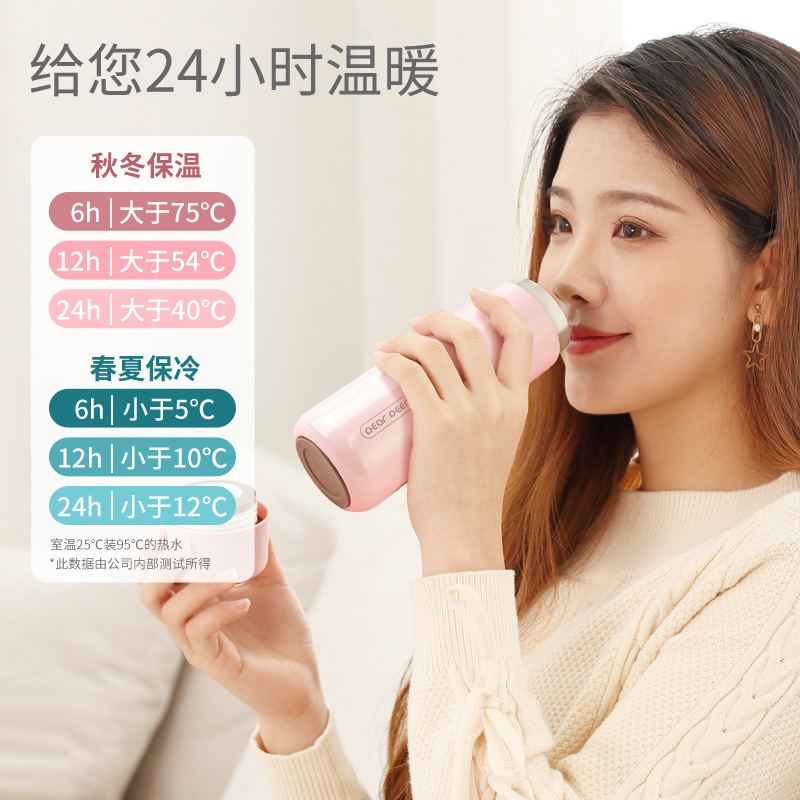 ONEDAY生日礼物智能保温杯女生高颜值提醒喝水杯子2023新款送老师-图1