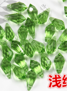 7*13mm玻璃珠横孔水滴柱吊坠