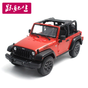 美驰图 1:18 JEEP 吉普牧马人 撒哈拉罗宾汉敞篷合金汽车模型促销