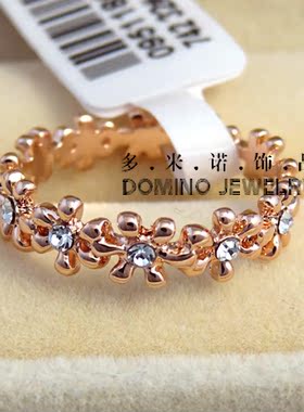 文艺范镀金小雏菊尾戒全新推荐