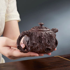 汉唐紫砂壶全手工泡茶壶个人茶壶泡茶中式家用茶具茶壶紫砂单壶