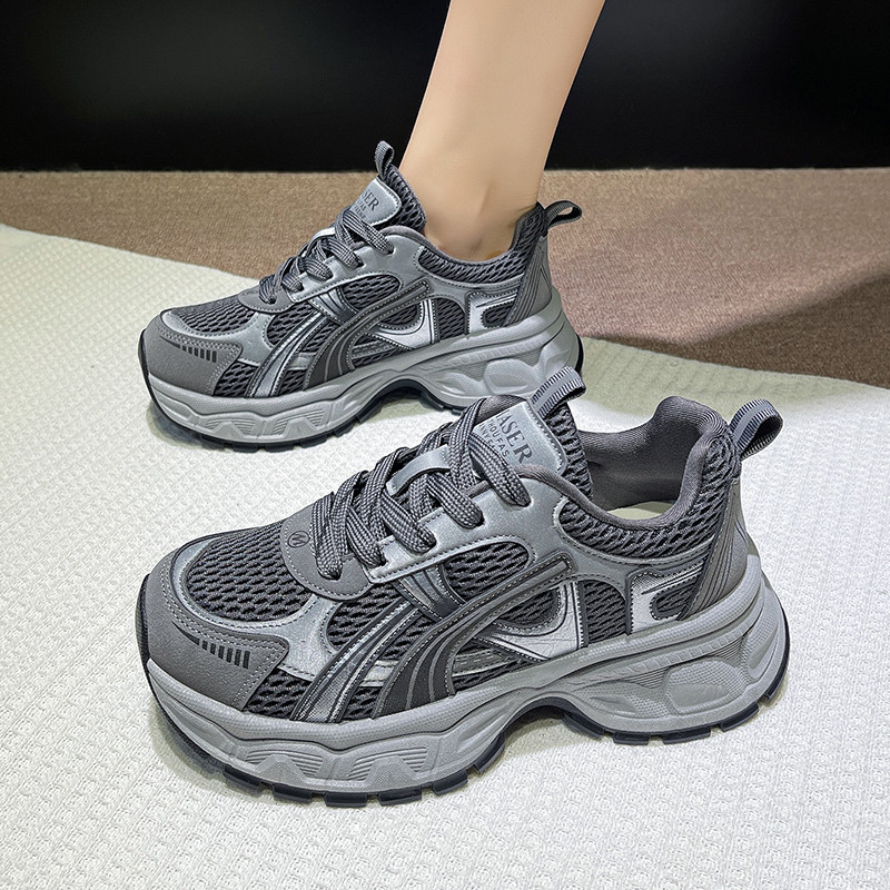 超火厚底老爹鞋女2026春季新款网面百搭休闲增高不累脚爆款运动鞋,淘宝优惠券,粉丝福利购,淘宝优惠卷