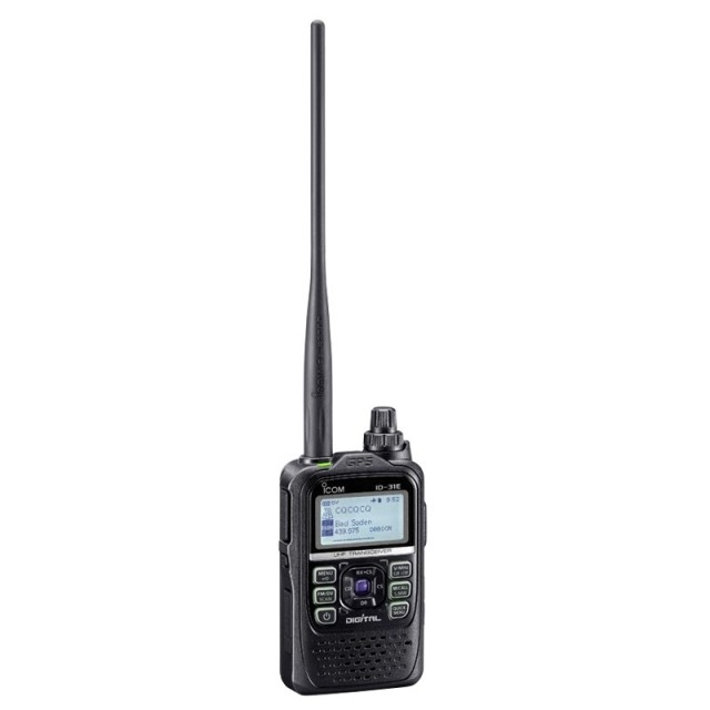 ICOM UHF防水GPS数字对讲机 艾可慕ID-31E(ID31E) 原装正品行货 - 图0