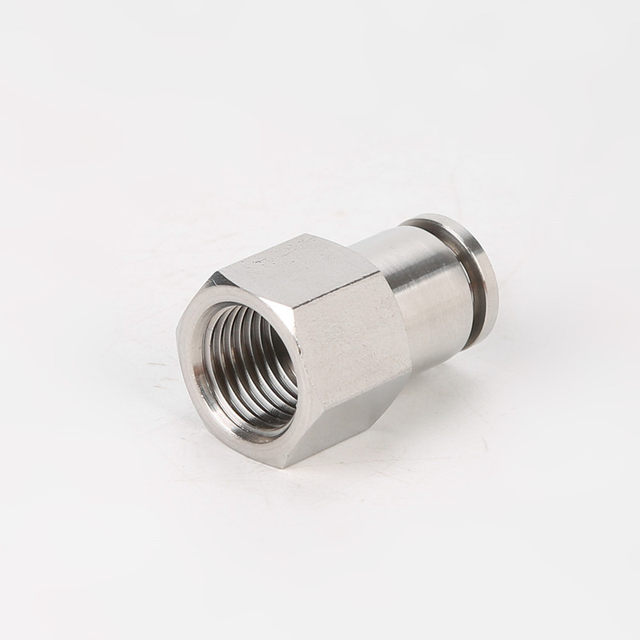 Jinhan pneumatic stainless steel quick plug wire straight through