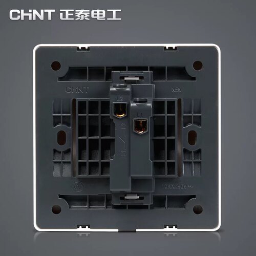 正泰电工 新品86型墙壁开关插座 NEW7N象牙白 五孔16A插座面板 - 图2