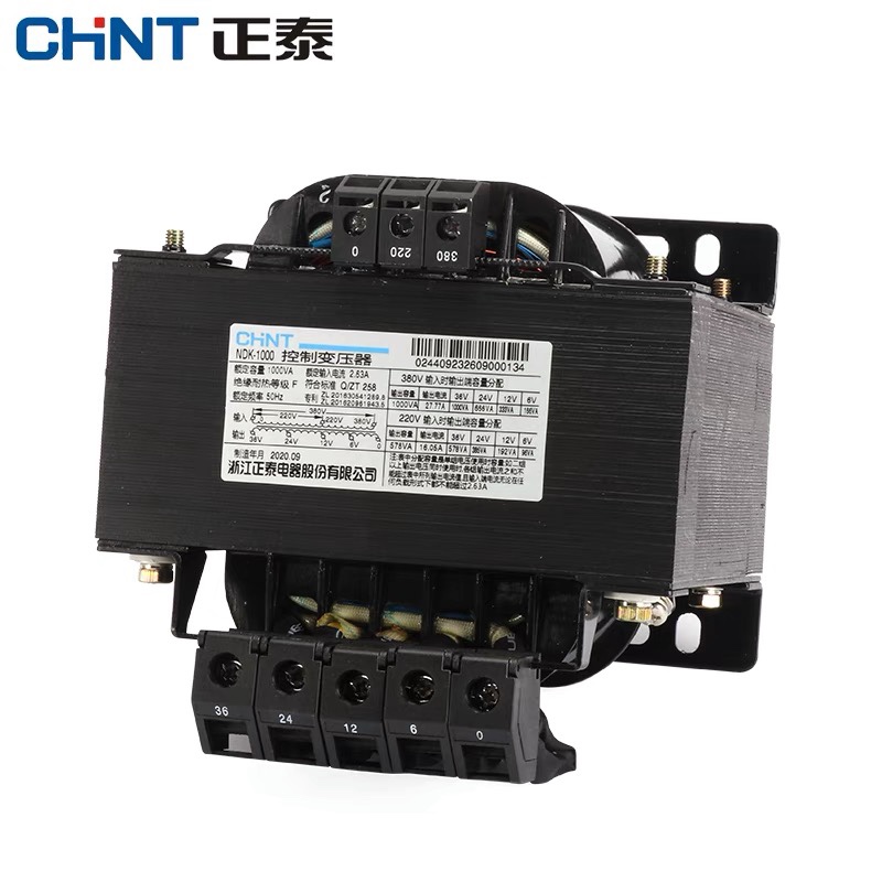 正泰控制变压器NDK(BK)-1000va 380 220转36 24 12 6多款可选110V-图1