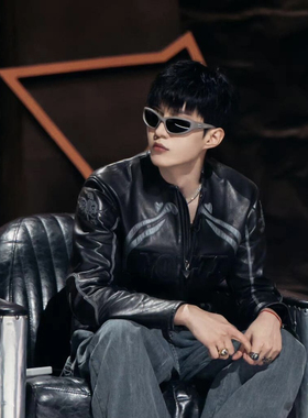 2024中国新说唱范丞丞同款眼镜太阳墨镜男女复古gm户外显瘦嘻哈潮