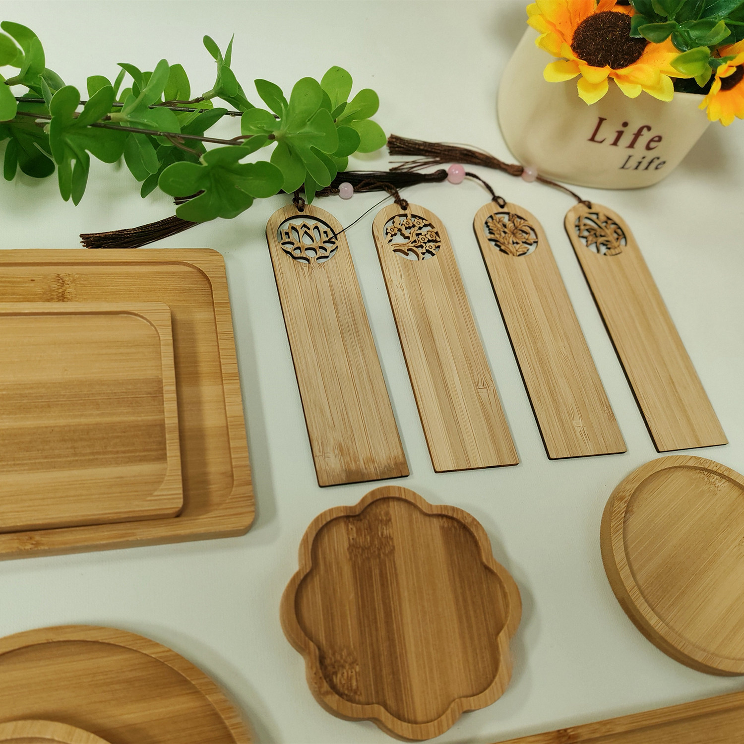 掐丝珐琅画底板 杯垫书签竹制品diy手工材料金丝彩沙画景泰蓝用板,淘宝优惠券,粉丝福利购,淘宝优惠卷