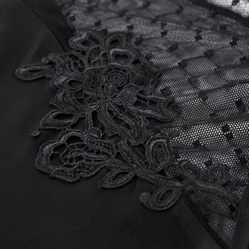  梦芭莎蕾丝衫/雪纺衫