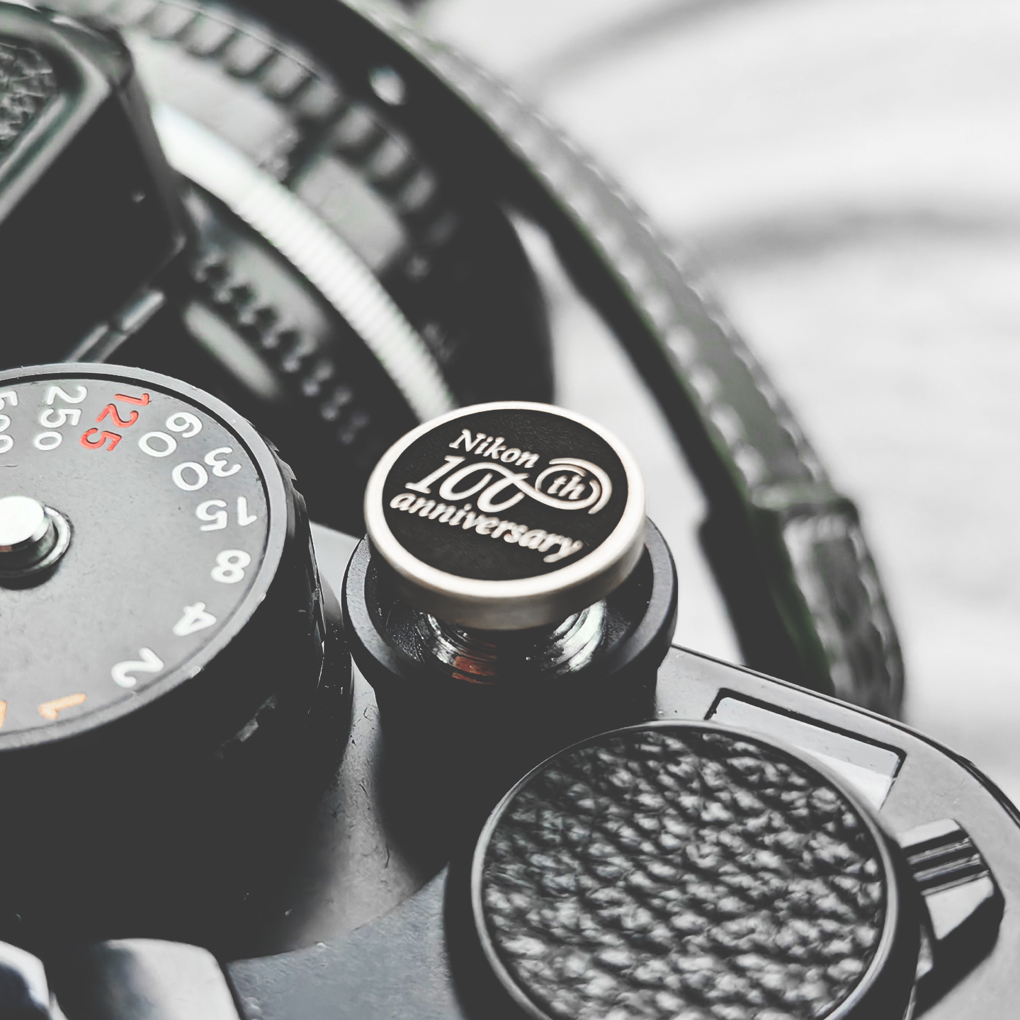 复古黄铜相机快门按钮快门帽快门键螺纹适用尼康Zf老logo100纪念 - 图3