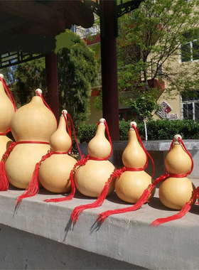 天然开口葫芦摆件挂件