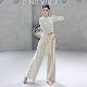 Spring and Autumn modern dance practice clothes, daily wearable dance clothes, classical Chinese dance suits, loose long-sleeved body yoga