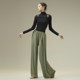 Dance practice clothes, spring and summer modern dance, loose and elegant wide-leg pants, Chinese classical dance body suits, yoga pants