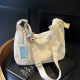 Amy Rabbit Women's Bag 2026 New Fashion Simple Korean Version Versatile Trendy Large Capacity Casual Texture Tote Bag