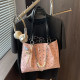 Amy Rabbit Women's Bag 2026 New Fashion Commuting Large Capacity Chain Jelly Bag Western Trendy Shoulder Tote Bag