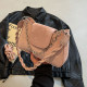 Women's Solid Color Versatile Shoulder Crossbody Small Square Bag