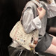 New fashionable and versatile trendy niche texture shoulder bag
