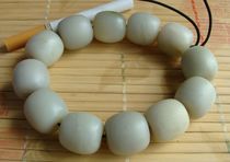 (Store delivery benefits) (100 hitch) (natural material) Qinghai jade (Qingbaiyu) --- Handstring --- 2#