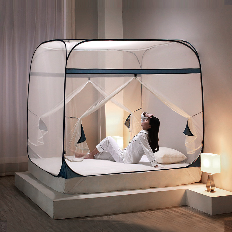 喜富锦蚊帐2025新款家用蒙古包高级免安装防摔儿童婴儿可折叠加密,淘宝优惠券,粉丝福利购,淘宝优惠卷