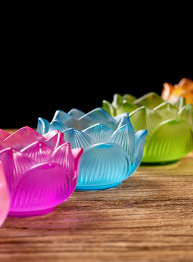 琉璃家用供水杯供佛杯观音菩萨