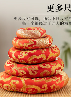 铜罄颂钵垫尼泊尔手工棉布垫