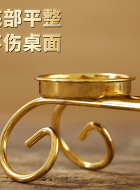 合金七星酥油灯灯盏灯座佛具用品