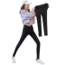 Quần legging nữ mặc ngoài chân 2019 mới eo cao hoang dã mỏng và nhung dày ma thuật quần thu đông - Quần tây thường Quần tây thường