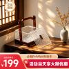 New Chinese tea ceremony storage box, high-definition gift box, tea set, trendy tea set, tea tasting organization box, simple PMMA