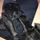 Smooth all-over mask, medium thick, tight on feet and slimming
