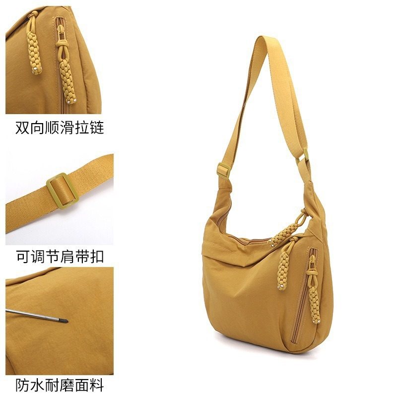 斜挎饺子包女新款轻便休闲时尚斜跨热销女包包韩国小众通勤单肩包,淘宝优惠券,粉丝福利购,淘宝优惠卷